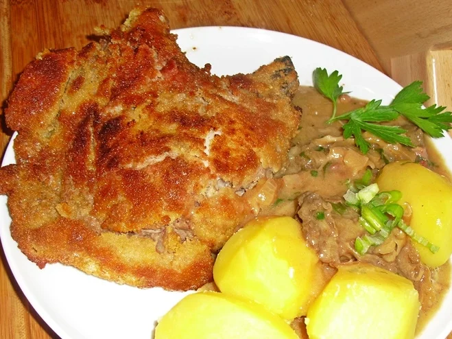 Rezept: Kotelett mit Soße aus *Krauser Glucke* Bild Nr. 16172 Kotelett mit Soße aus *Krauser Glucke* - Rezept - Bild Nr. 16172