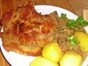 Kotelett mit Soße aus *Krauser Glucke* - Rezept - Bild Nr. 16172