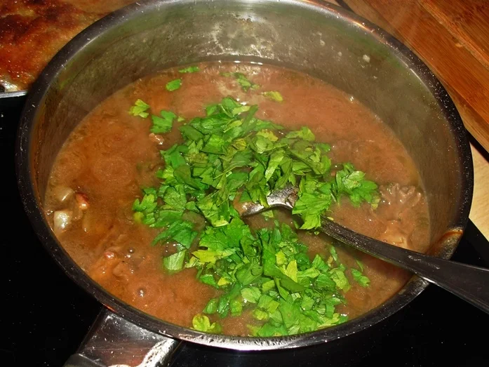 Rezept: Kotelett mit Soße aus *Krauser Glucke* Bild Nr. 16175 Kotelett mit Soße aus *Krauser Glucke* - Rezept - Bild Nr. 16175