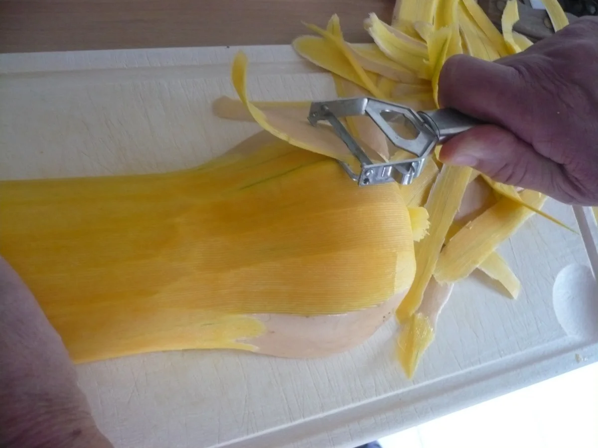 Rezept: Butternut - Kürbis gespickt Bild Nr. 16189 Butternut - Kürbis gespickt - Rezept - Bild Nr. 16189