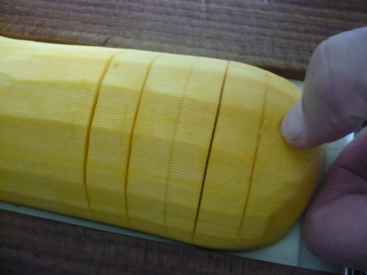 Rezept: Butternut - Kürbis gespickt Bild Nr. 16190 Butternut - Kürbis gespickt - Rezept - Bild Nr. 16190