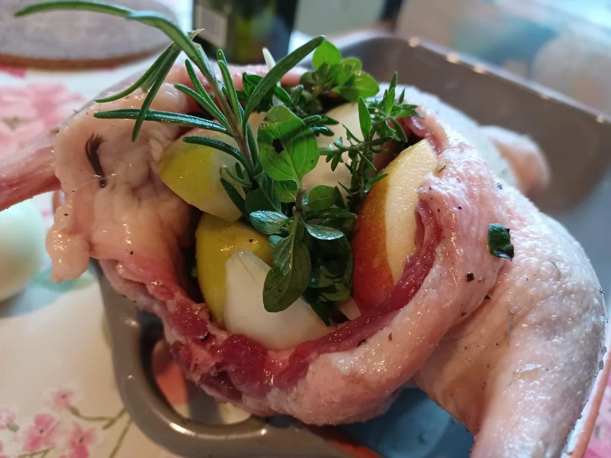 Rezept: Kleiner Entenbraten mit weihnachtlichen Gewürzen Bild Nr. 16190 Kleiner Entenbraten mit weihnachtlichen Gewürzen - Rezept - Bild Nr. 16190