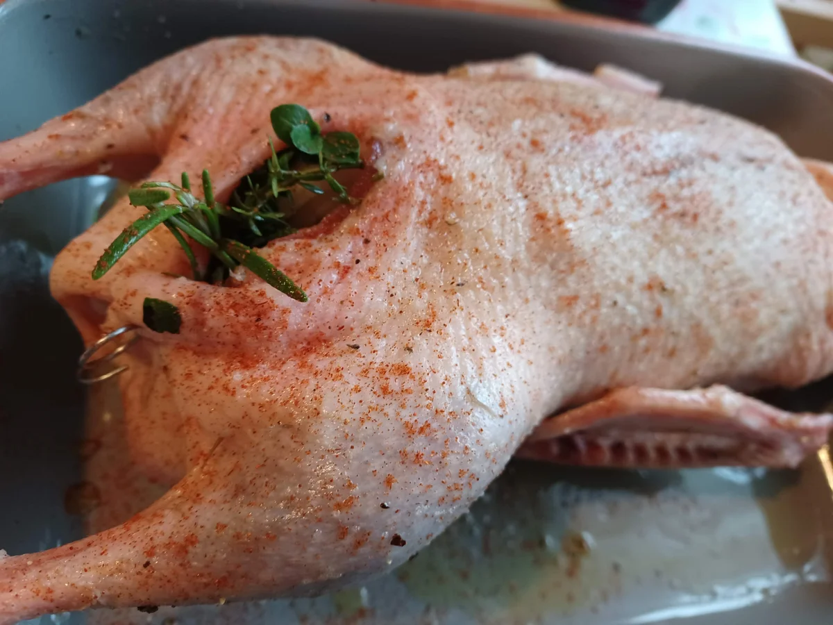 Rezept: Kleiner Entenbraten mit weihnachtlichen Gewürzen Bild Nr. 16191 Kleiner Entenbraten mit weihnachtlichen Gewürzen - Rezept - Bild Nr. 16191