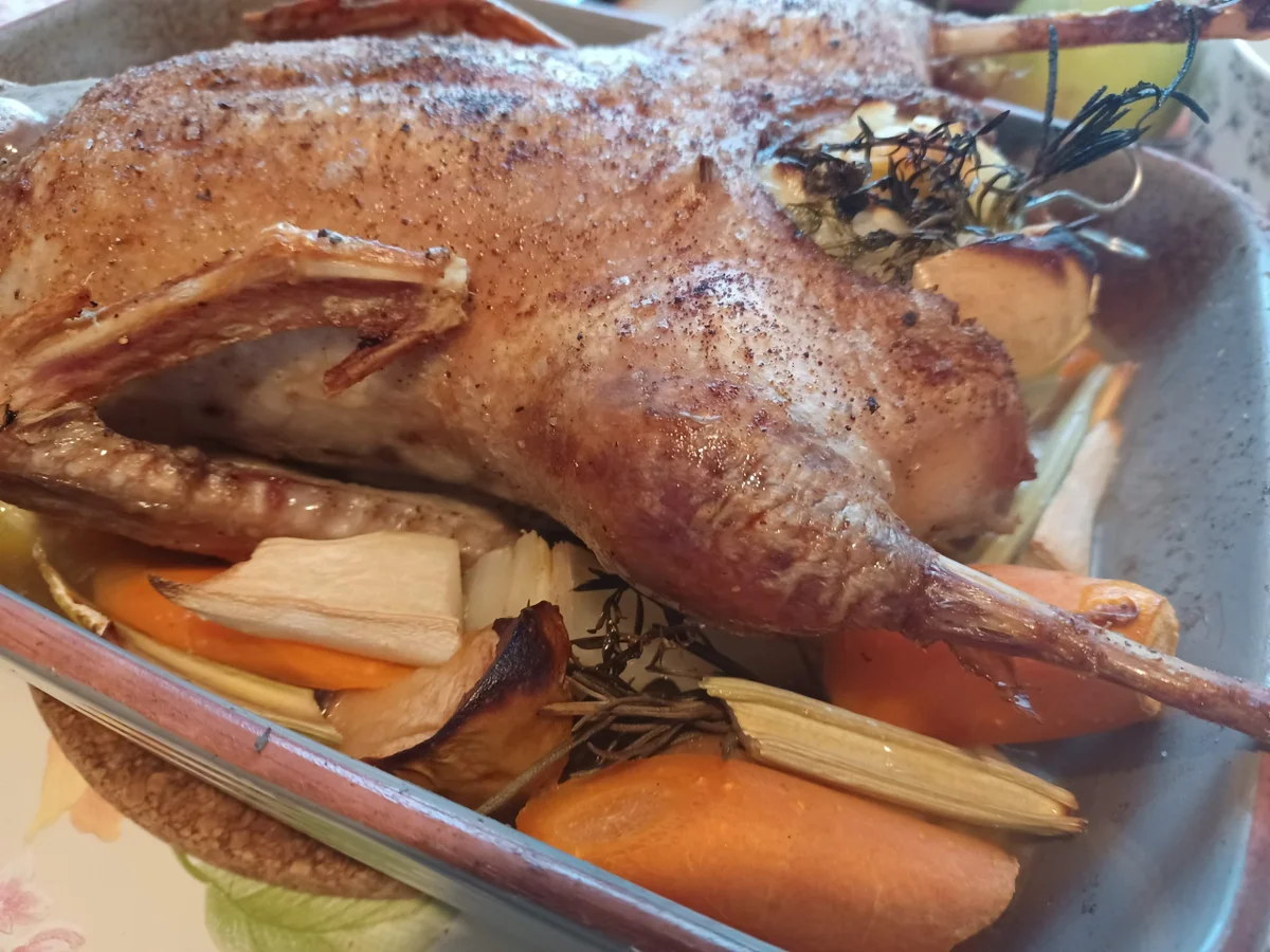 Rezept: Kleiner Entenbraten mit weihnachtlichen Gewürzen Bild Nr. 16197 Kleiner Entenbraten mit weihnachtlichen Gewürzen - Rezept - Bild Nr. 16197