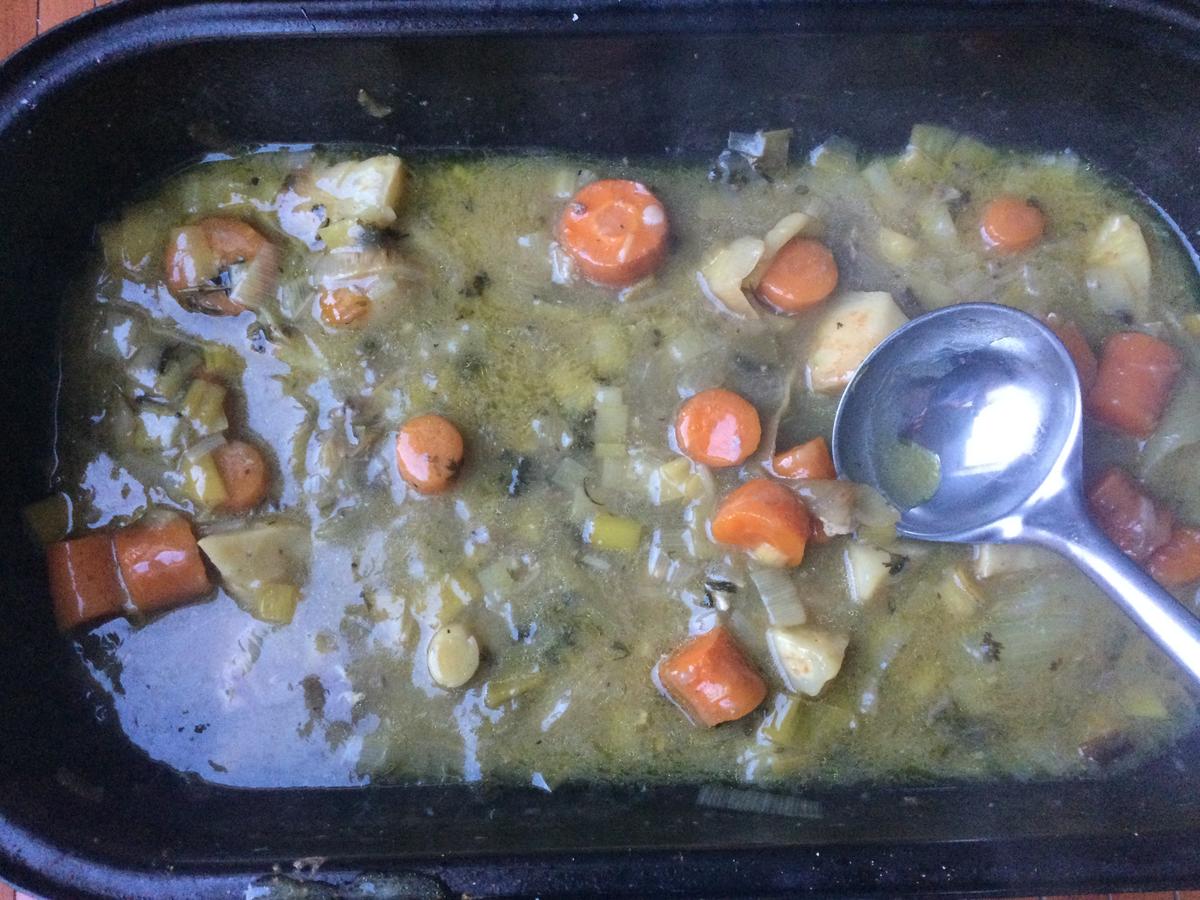 Curry Hähnchen an Schmorgemüse - Rezept - Bild Nr. 16195