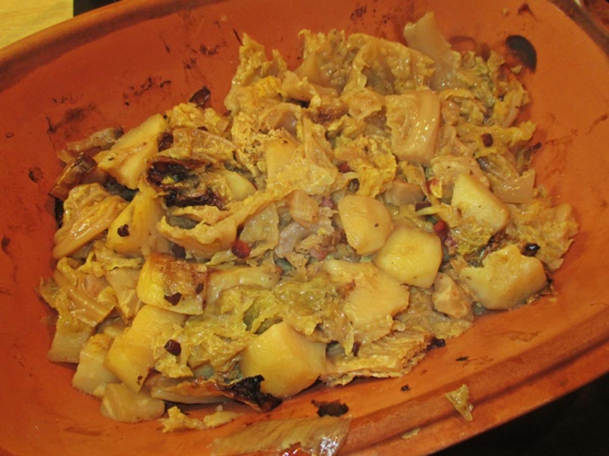 Rustikaler Wirsingtopf zur kochbar Challenge Oktober 2022 - einfach ... Rustikaler Wirsingtopf zur kochbar Challenge Oktober 2022 - einfach ...