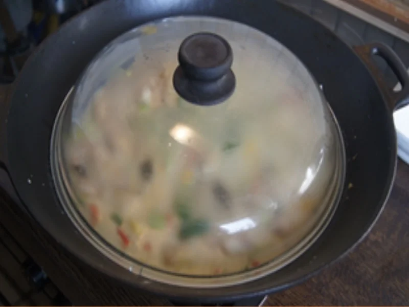 Rezept: Thailändisches grünes Gemüsecurry mit Basmatireis Bild Nr. 11 Thailändisches grünes Gemüsecurry mit Basmatireis - Rezept - Bild Nr. 11