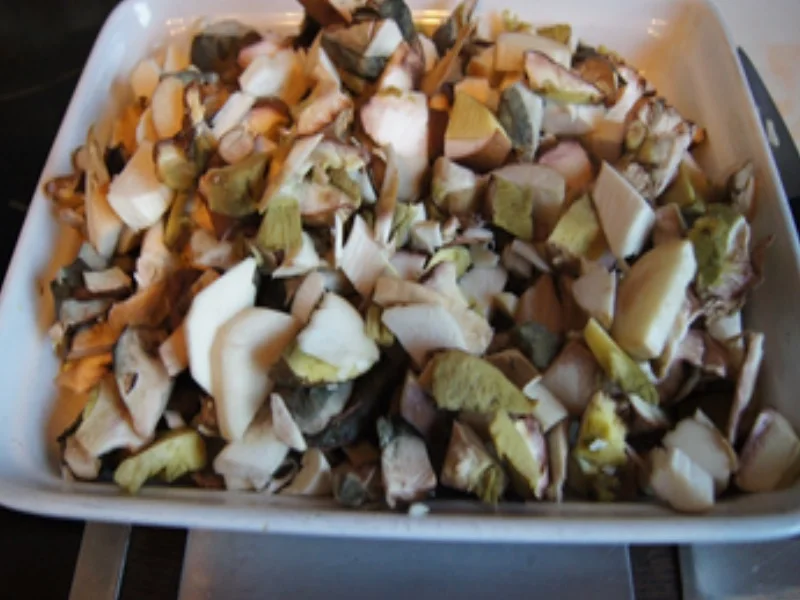 Rezept: Steinpilzpfanne mit Bauernbrot Bild Nr. 5 Steinpilzpfanne mit Bauernbrot - Rezept - Bild Nr. 5