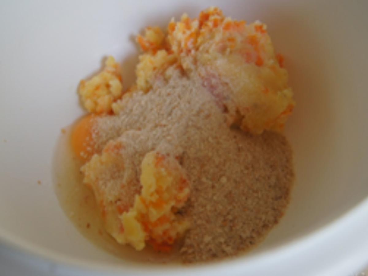 Möhren-Kartoffel-Stampf Buletten - Rezept - Bild Nr. 3