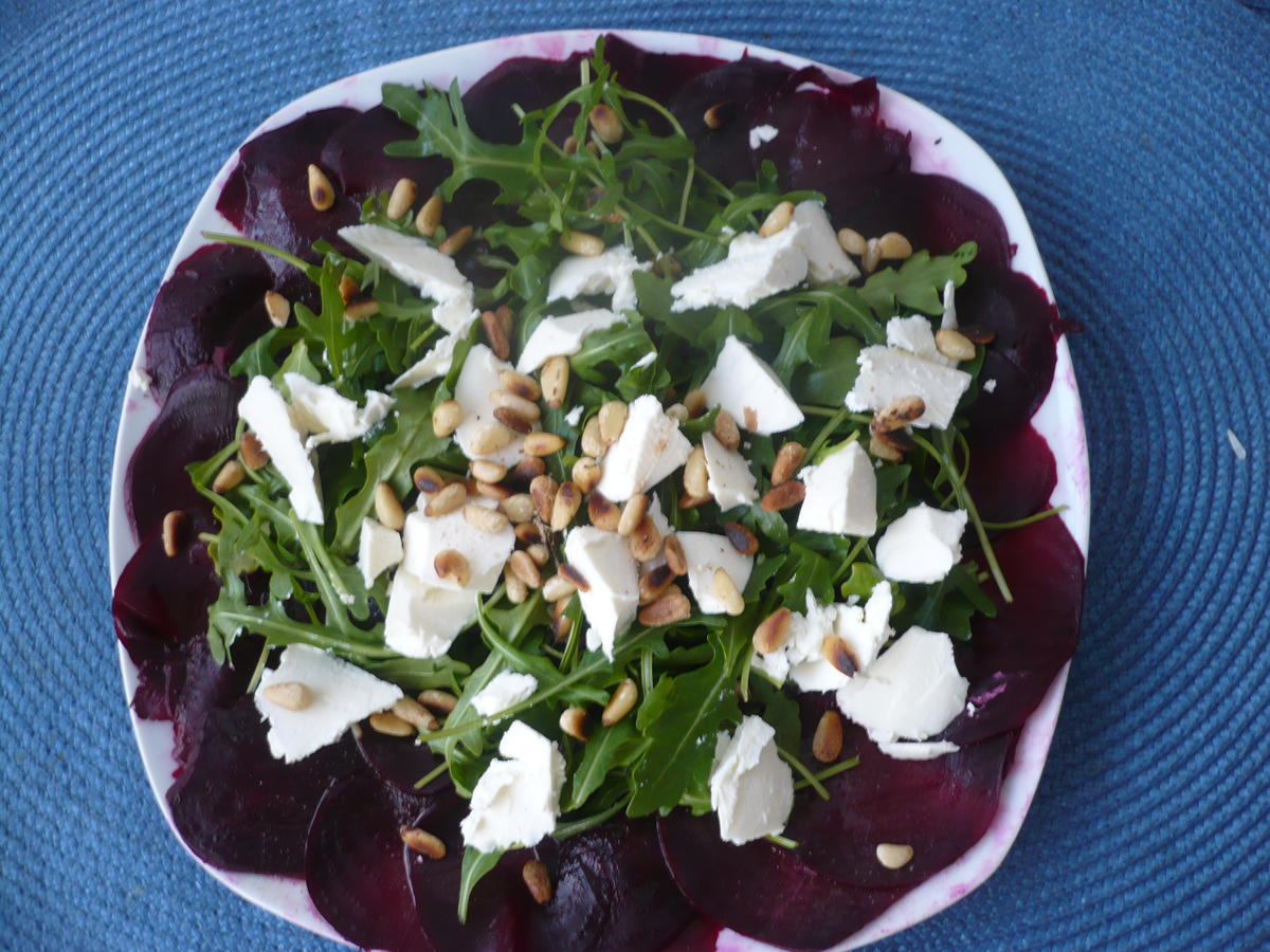 Rote Bete Carpaccio Rezept Mit Bild Kochbar De