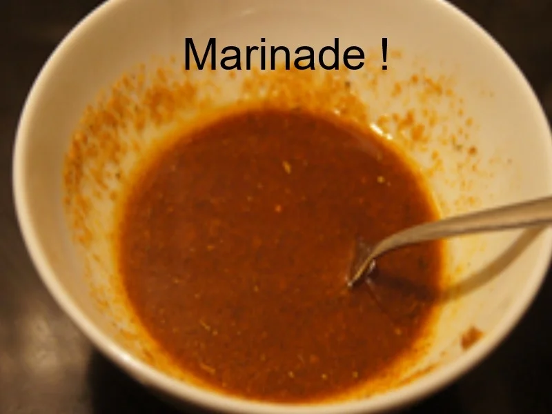 Rezept: Grillhähnchen mit gemischten Salat und Honig-Senf-Dressing Bild Nr. 4 Grillhähnchen mit gemischten Salat und Honig-Senf-Dressing - Rezept - Bild Nr. 4