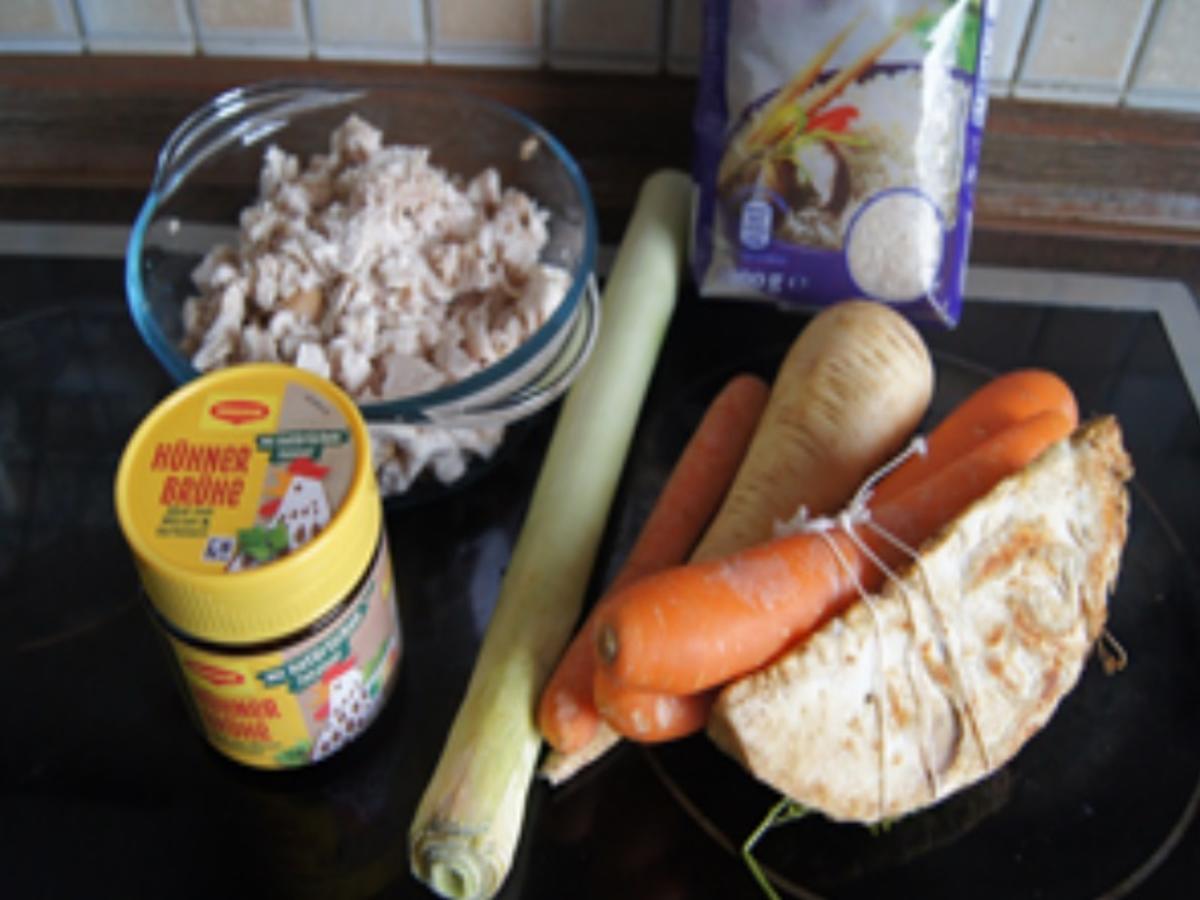 Hühnersuppe mit Reis - Rezept - Bild Nr. 4