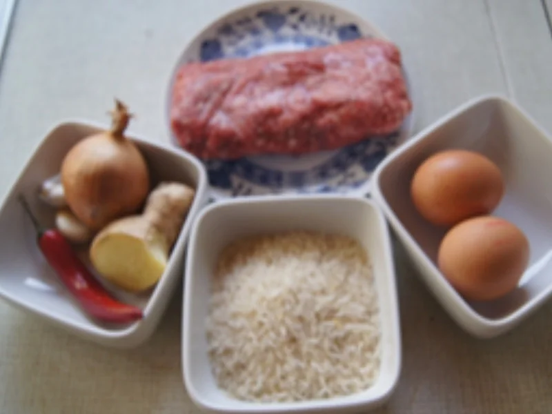 Basmatireis mit Asia-Hack und Spiegelei - Rezept - Bild Nr. 3