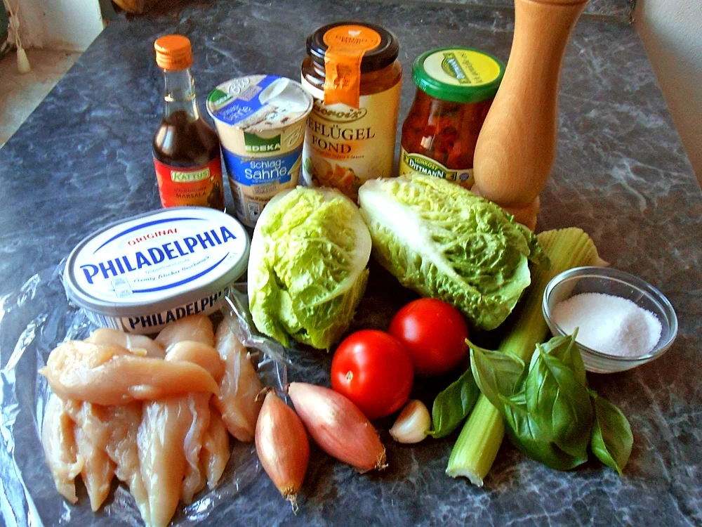 Rezept: Gefüllter Romanasalat Bild Nr. 16192 Gefüllter Romanasalat - Rezept - Bild Nr. 16192