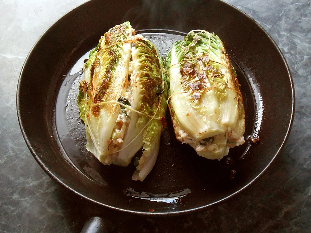 Rezept: Gefüllter Romanasalat Bild Nr. 16197 Gefüllter Romanasalat - Rezept - Bild Nr. 16197