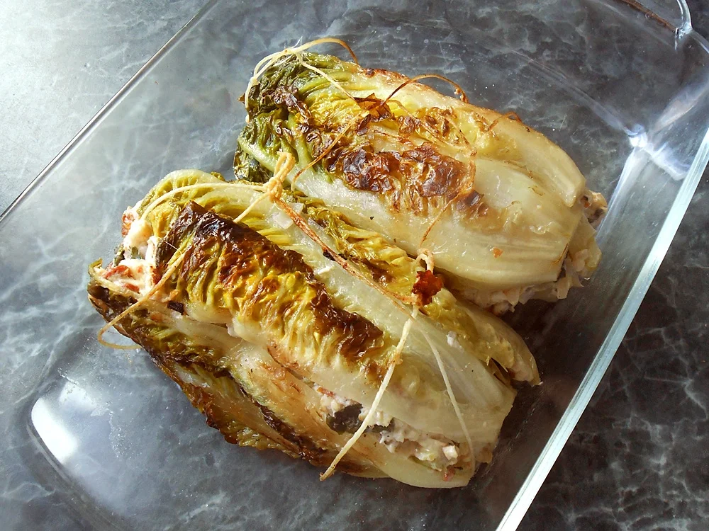 Rezept: Gefüllter Romanasalat Bild Nr. 16198 Gefüllter Romanasalat - Rezept - Bild Nr. 16198