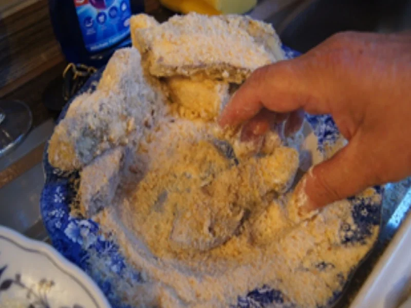 Steinpilznuggets mit Bauernbutterbrot - Rezept - Bild Nr. 5