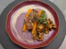Pfifferlinge mit Kalbsfilet auf Karotten - Rezept - Bild Nr. 2