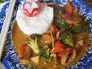 Rezept: Hähnchenbrustfiletcurry mit Brokkoli und Basmatireis Bild Nr. 16201 Hähnchenbrustfiletcurry mit Brokkoli und Basmatireis - Rezept - Bild Nr. 16201