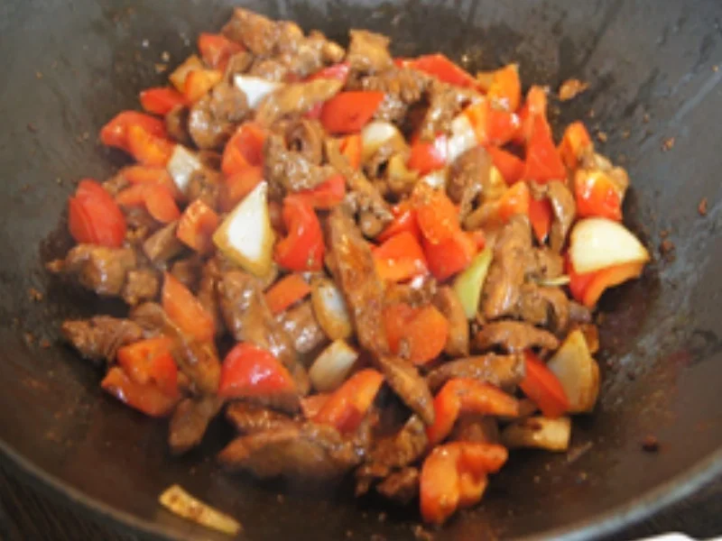 Hähnchenbrustfiletcurry mit Brokkoli und Basmatireis - Rezept - Bild Nr. 16211