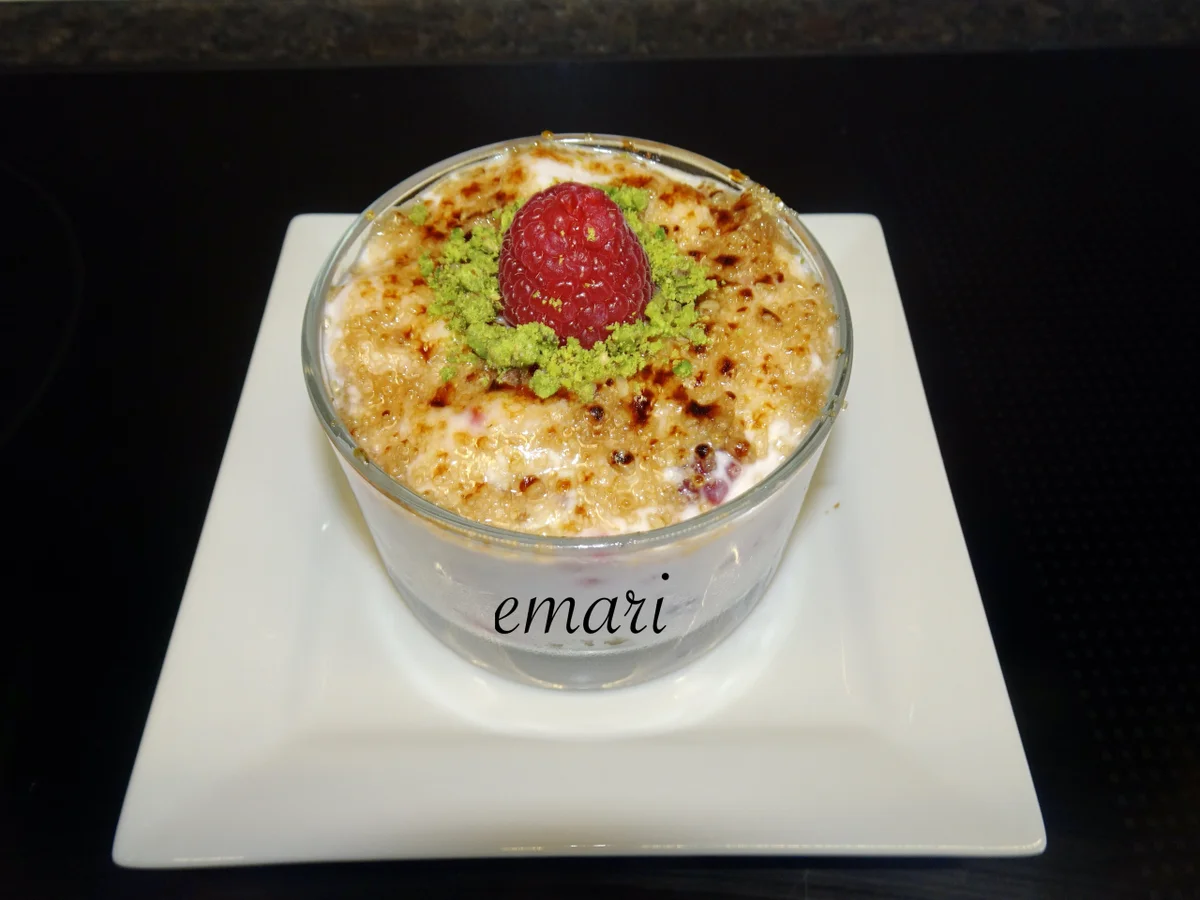 Rezept: geeeistes Crunchy Himbeer Dessert Bild Nr. 16204 geeeistes Crunchy Himbeer Dessert - Rezept - Bild Nr. 16204