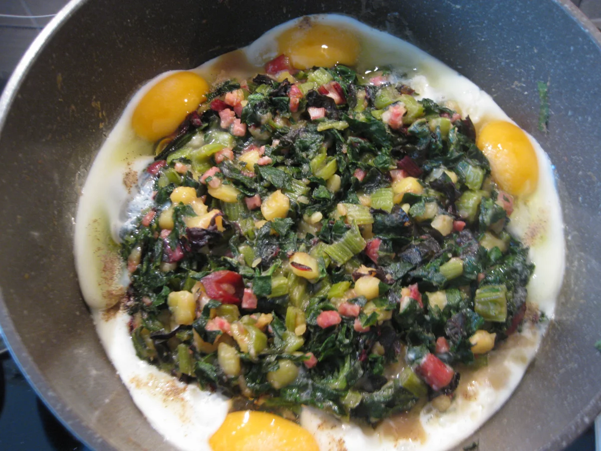 Rezept: Mangold-Kartoffel-Pfanne Bild Nr. 16202 Mangold-Kartoffel-Pfanne - Rezept - Bild Nr. 16202