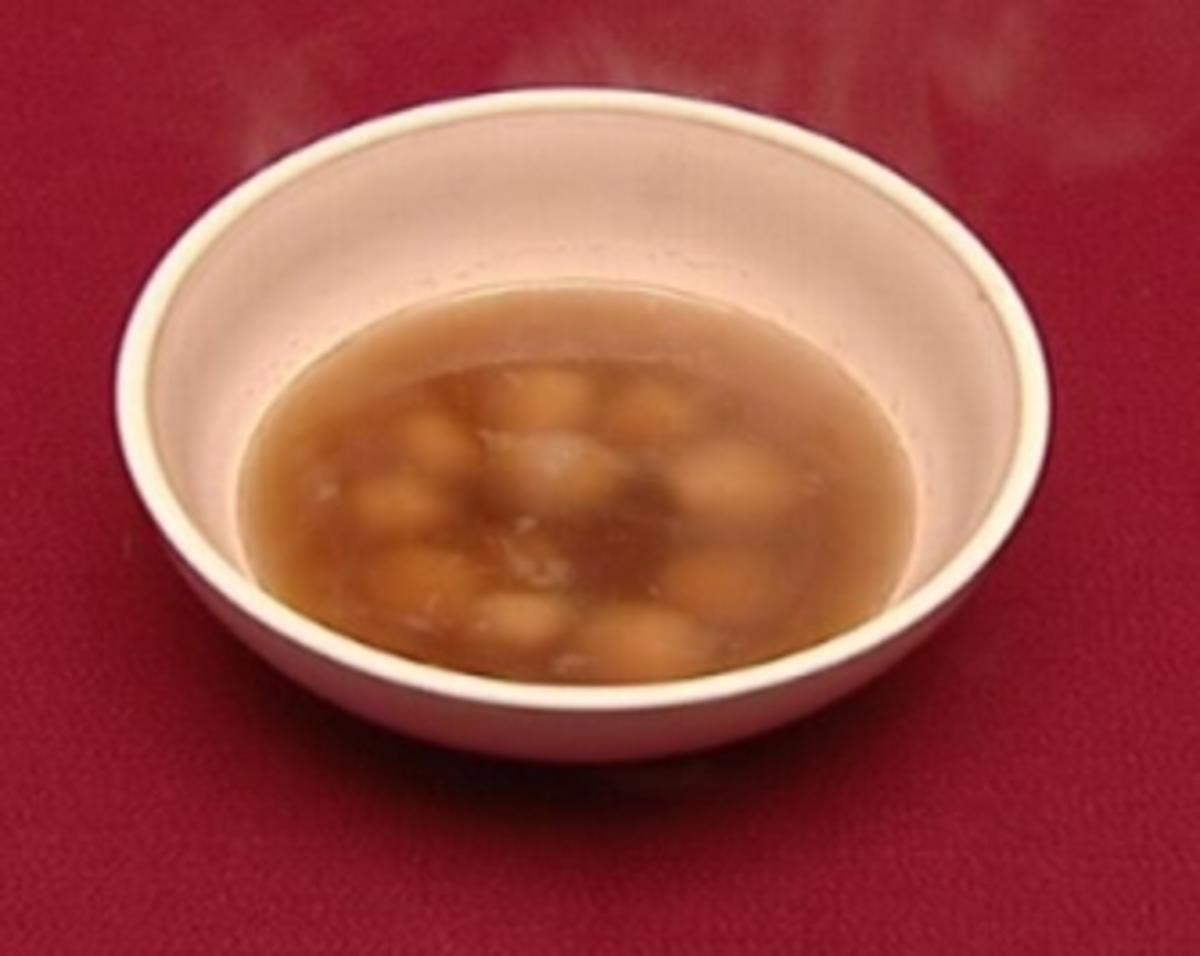 Bilder für Süße Ingwer-Reisbällchen-Suppe (Kai Noll) - Rezept