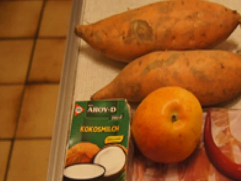 Süßkartoffelsuppe mit asiatischer Note - Rezept - Bild Nr. 3