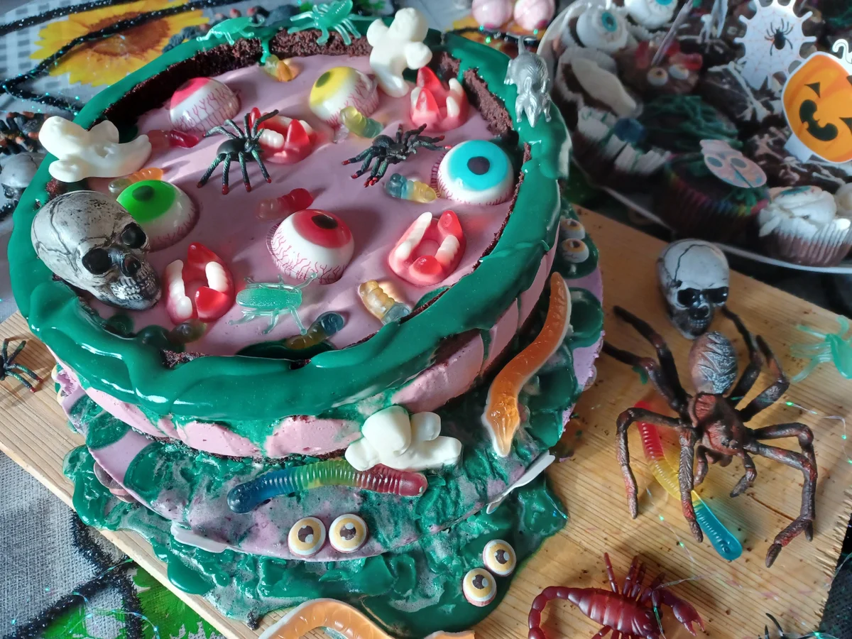 Halloween  - Torte - Rezept - Bild Nr. 16220