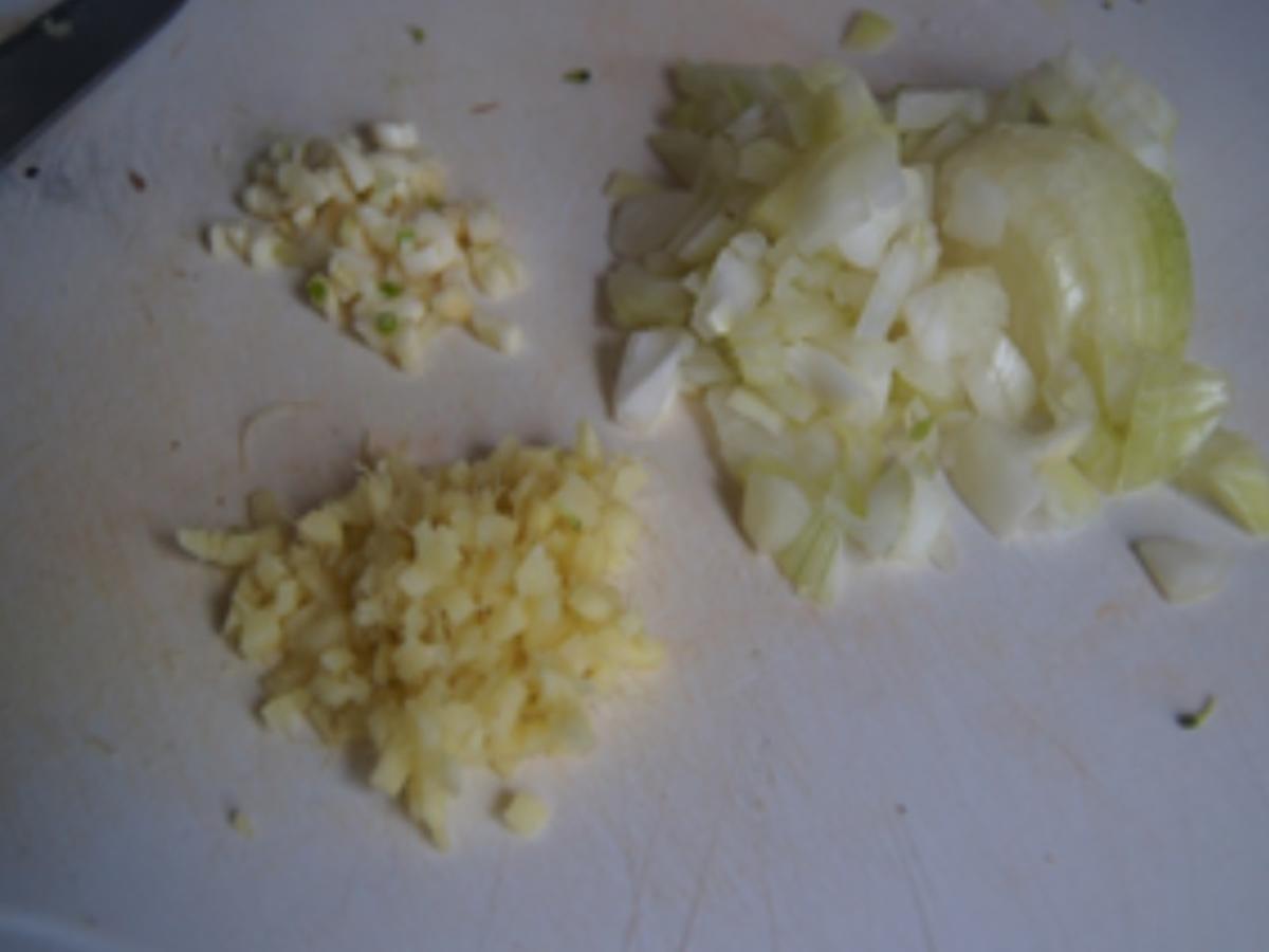 Garnelen-Brokkoli-Wok mit gelben Basmatireis - Rezept - Bild Nr. 5