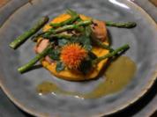 Lachs mit Orangen-Soße und Süßkartoffelmash - Rezept - Bild Nr. 2