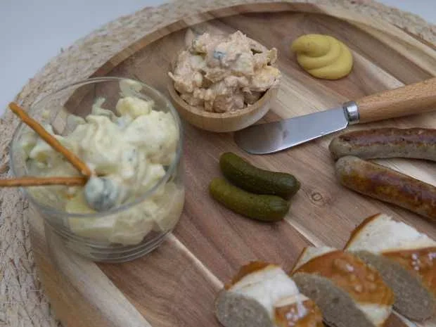 Rezept: Obazda mit Kartoffelsalat Bild Nr. 16219 Obazda mit Kartoffelsalat - Rezept - Bild Nr. 16219