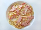Rezept: Nudeln mit Kochschinken und Käse Bild Nr. 2 Nudeln mit Kochschinken und Käse - Rezept - Bild Nr. 2