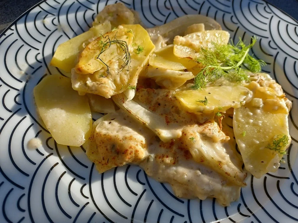 Auflauf mit Fenchel und Kartoffeln - Rezept - Bild Nr. 16255