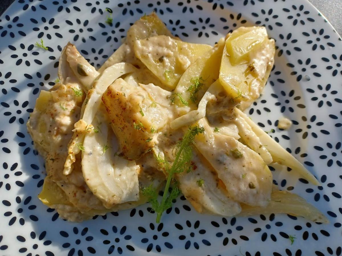 Auflauf mit Fenchel und Kartoffeln - Rezept - Bild Nr. 16256