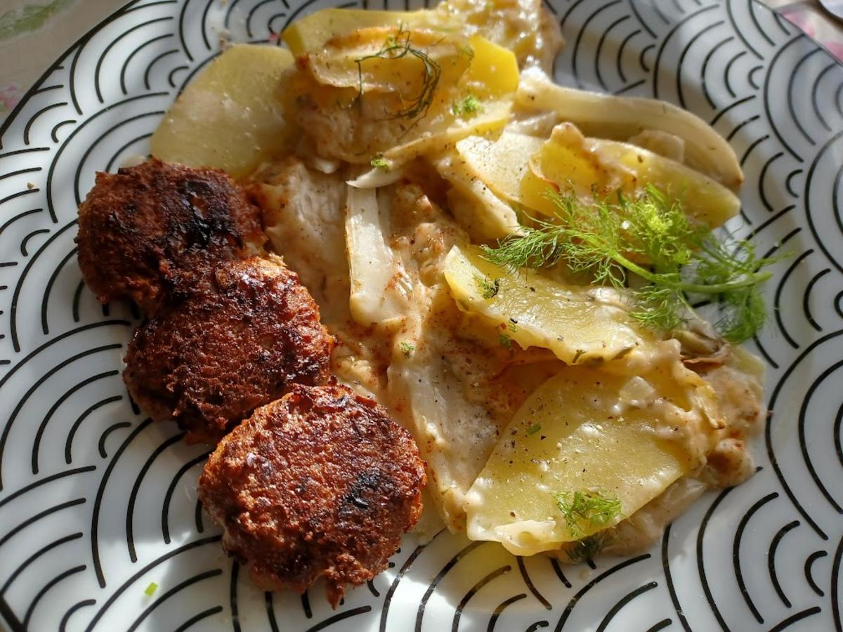 Auflauf mit Fenchel und Kartoffeln - einfach - von loewe_bs