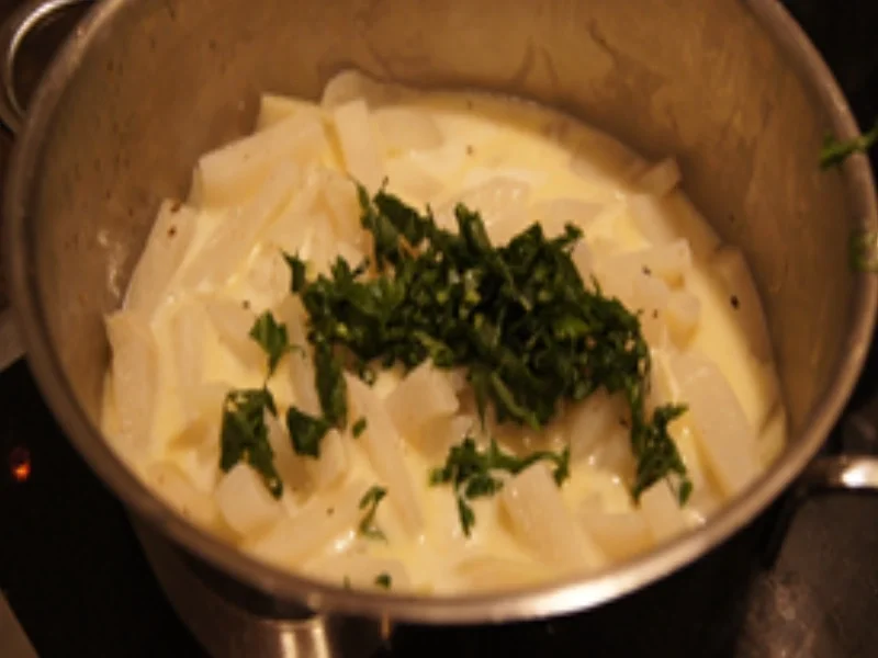 Schnitzeltasche griechischer Art mit Rahm-kohlrabi und Kümmel-Drillingen - Rezept - Bild Nr. 16271