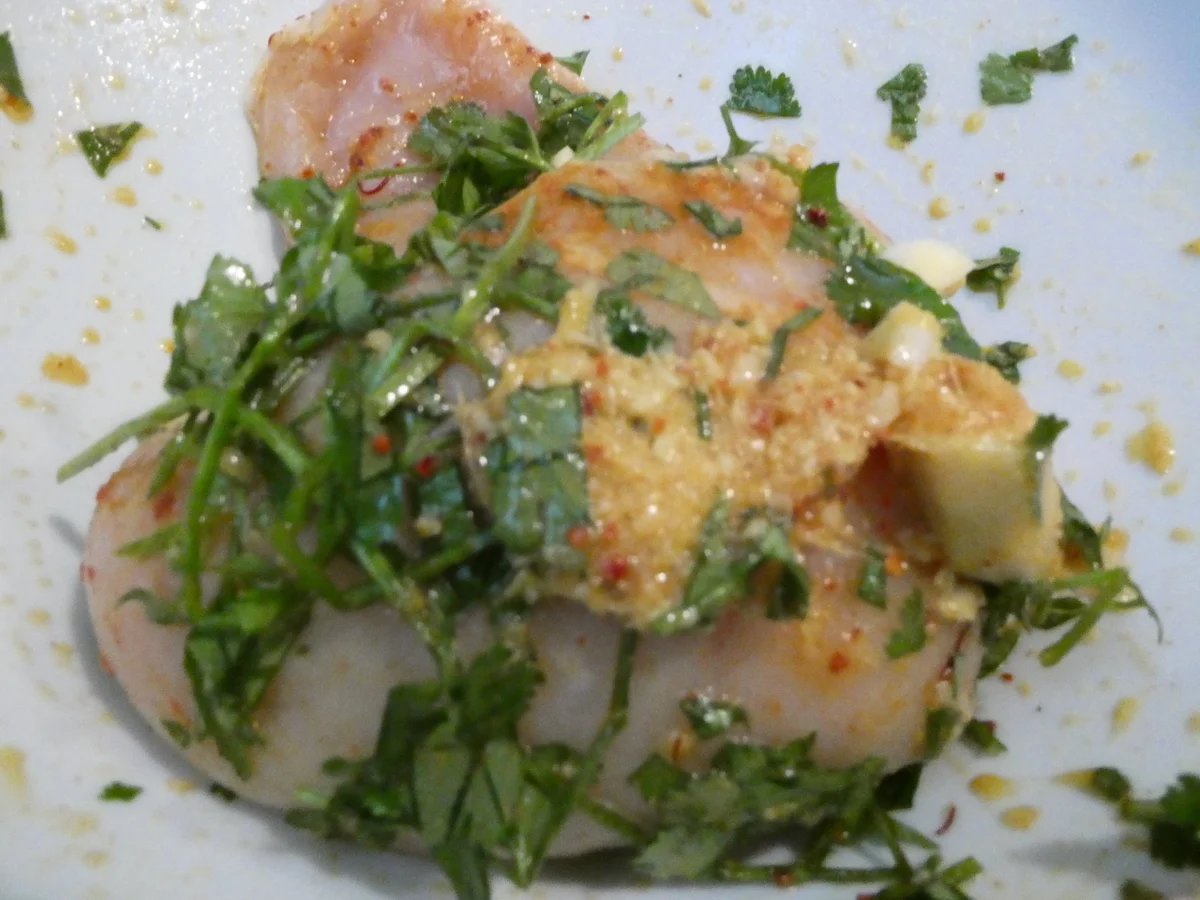 Hähnchen Tajine mit Salzzitrone und Oliven auf Couscous - Rezept - Bild Nr. 16256