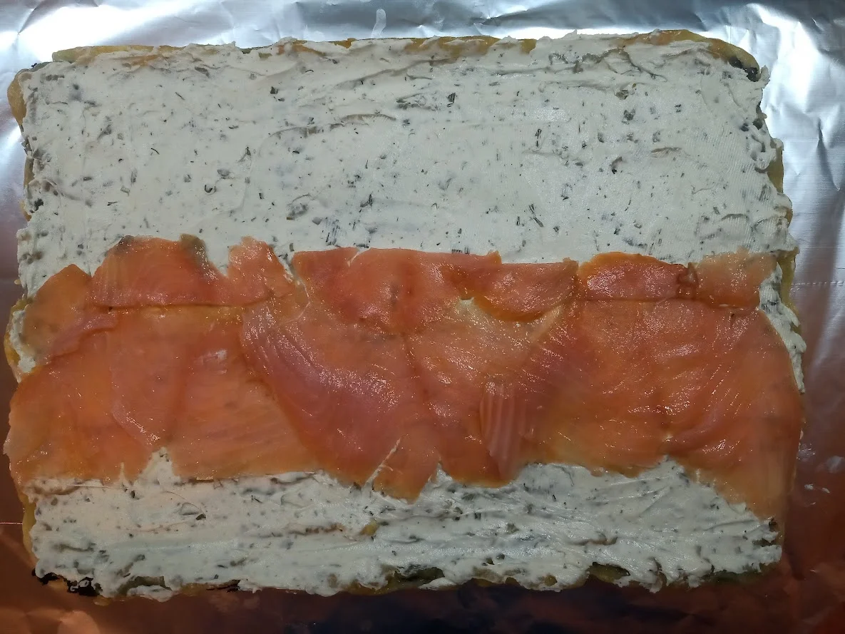 Rezept: Spinat-Lachs-Rolle Bild Nr. 16256 Spinat-Lachs-Rolle - Rezept - Bild Nr. 16256