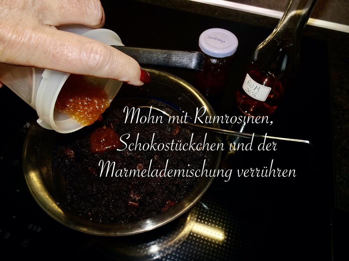 kleine Blätterteig Flechtstrudel mit Mohnfülle - Rezept - Bild Nr. 16254