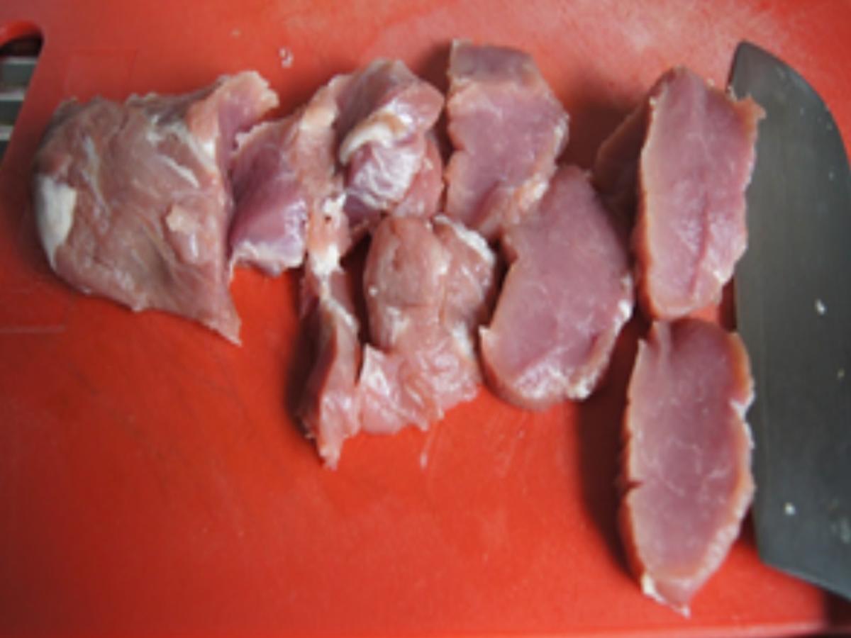 Nudeln mit Schweinefilet und Gemüsemix - Rezept - Bild Nr. 4