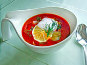 Soljanka mit Zitrone und saurer Sahne - Rezept - Bild Nr. 16270