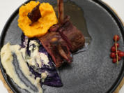 Reh mit Petersilienwurzelpüree und Rotkohl - Rezept - Bild Nr. 2
