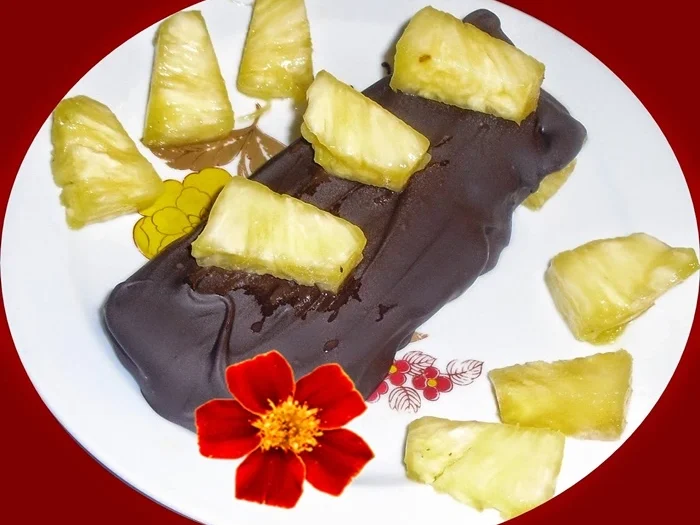 Schoko – Ananas - zur kochbar Challenge November 2022 - Rezept - Bild Nr. 2