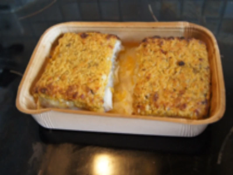 Seelachsfilet à la Bordelaise mit Rote-Bete-Salat und cremigen Kartoffelstampf - Rezept - Bild Nr. 5