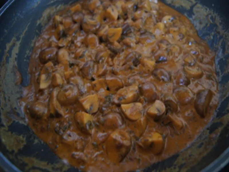 Würzige Rahmchampignons mit Pellkartoffel-Drillingen - Rezept - Bild Nr. 12