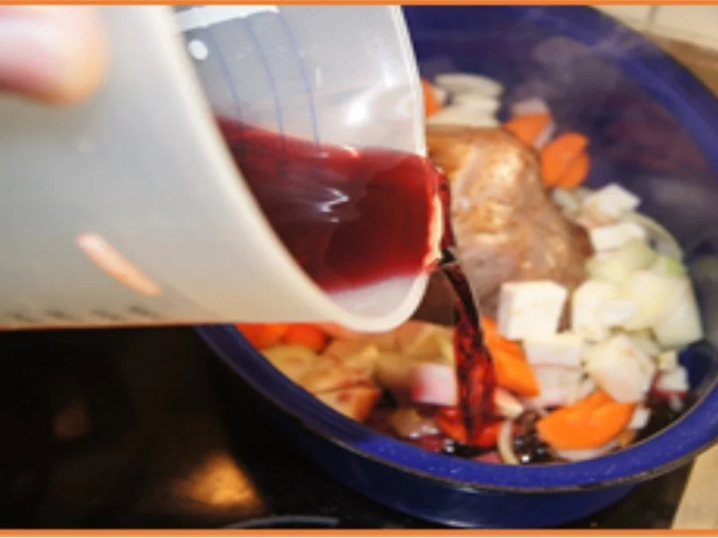 Rezept: Wildschweinbraten mit Steinpilzen und Beilagen Bild Nr. 16287 Wildschweinbraten mit Steinpilzen und Beilagen - Rezept - Bild Nr. 16287