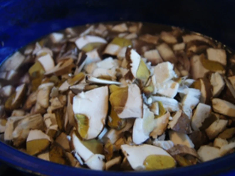 Rezept: Wildschweinbraten mit Steinpilzen und Beilagen Bild Nr. 16292 Wildschweinbraten mit Steinpilzen und Beilagen - Rezept - Bild Nr. 16292