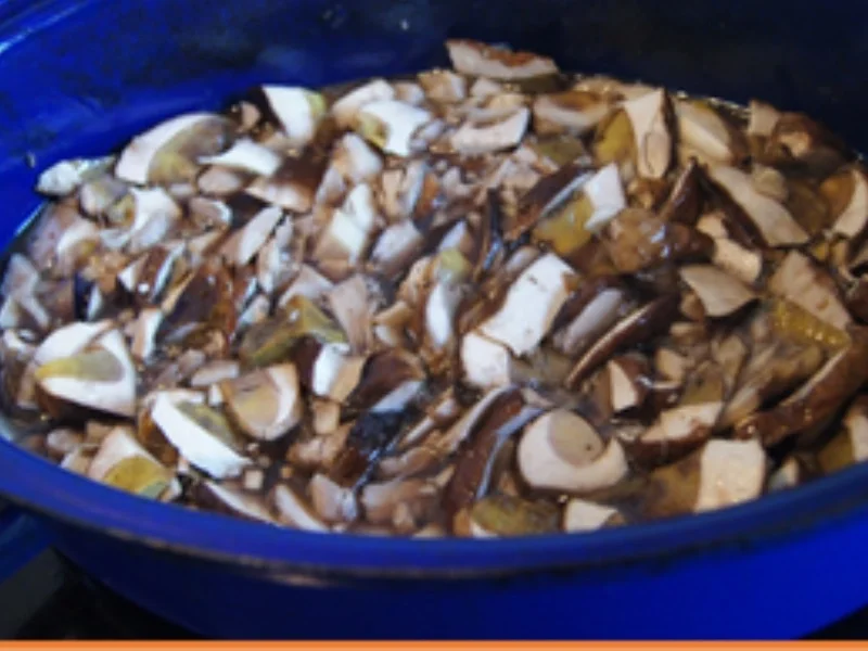 Rezept: Wildschweinbraten mit Steinpilzen und Beilagen Bild Nr. 16293 Wildschweinbraten mit Steinpilzen und Beilagen - Rezept - Bild Nr. 16293