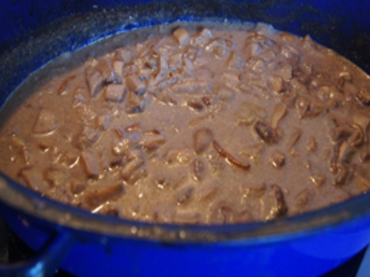 Wildschweinbraten mit Steinpilzen und Beilagen - einfach - von MausVoh
